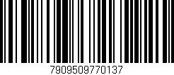 Código de barras (EAN, GTIN, SKU, ISBN): '7909509770137'