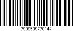 Código de barras (EAN, GTIN, SKU, ISBN): '7909509770144'