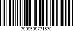 Código de barras (EAN, GTIN, SKU, ISBN): '7909509771578'