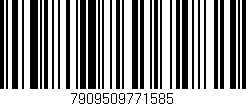Código de barras (EAN, GTIN, SKU, ISBN): '7909509771585'