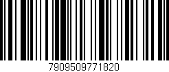 Código de barras (EAN, GTIN, SKU, ISBN): '7909509771820'
