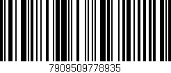 Código de barras (EAN, GTIN, SKU, ISBN): '7909509778935'
