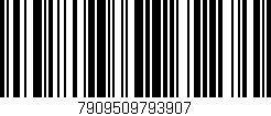 Código de barras (EAN, GTIN, SKU, ISBN): '7909509793907'