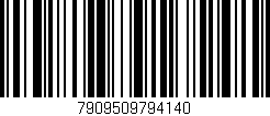 Código de barras (EAN, GTIN, SKU, ISBN): '7909509794140'