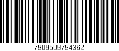 Código de barras (EAN, GTIN, SKU, ISBN): '7909509794362'