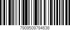 Código de barras (EAN, GTIN, SKU, ISBN): '7909509794638'