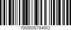 Código de barras (EAN, GTIN, SKU, ISBN): '7909509794652'