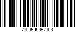 Código de barras (EAN, GTIN, SKU, ISBN): '7909509857906'