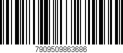 Código de barras (EAN, GTIN, SKU, ISBN): '7909509863686'