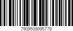 Código de barras (EAN, GTIN, SKU, ISBN): '7909509895779'