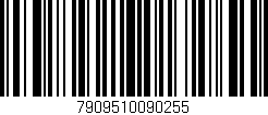 Código de barras (EAN, GTIN, SKU, ISBN): '7909510090255'