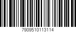 Código de barras (EAN, GTIN, SKU, ISBN): '7909510113114'