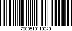 Código de barras (EAN, GTIN, SKU, ISBN): '7909510113343'