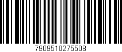 Código de barras (EAN, GTIN, SKU, ISBN): '7909510275508'