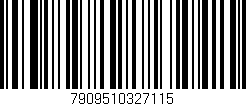 Código de barras (EAN, GTIN, SKU, ISBN): '7909510327115'