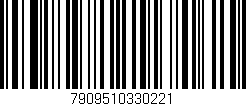 Código de barras (EAN, GTIN, SKU, ISBN): '7909510330221'