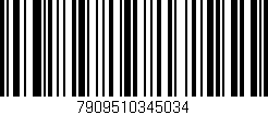 Código de barras (EAN, GTIN, SKU, ISBN): '7909510345034'