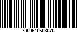 Código de barras (EAN, GTIN, SKU, ISBN): '7909510596979'