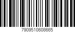 Código de barras (EAN, GTIN, SKU, ISBN): '7909510608665'