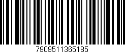 Código de barras (EAN, GTIN, SKU, ISBN): '7909511365185'