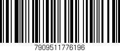 Código de barras (EAN, GTIN, SKU, ISBN): '7909511776196'