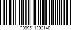 Código de barras (EAN, GTIN, SKU, ISBN): '7909511892148'