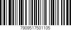 Código de barras (EAN, GTIN, SKU, ISBN): '7909517501105'