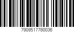 Código de barras (EAN, GTIN, SKU, ISBN): '7909517780036'
