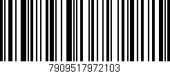 Código de barras (EAN, GTIN, SKU, ISBN): '7909517972103'