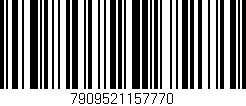 Código de barras (EAN, GTIN, SKU, ISBN): '7909521157770'
