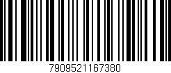 Código de barras (EAN, GTIN, SKU, ISBN): '7909521167380'