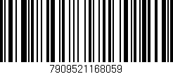 Código de barras (EAN, GTIN, SKU, ISBN): '7909521168059'