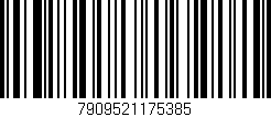Código de barras (EAN, GTIN, SKU, ISBN): '7909521175385'