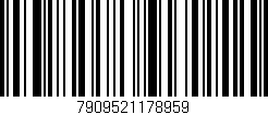 Código de barras (EAN, GTIN, SKU, ISBN): '7909521178959'