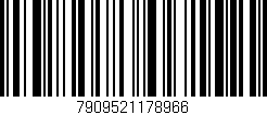 Código de barras (EAN, GTIN, SKU, ISBN): '7909521178966'