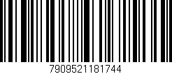 Código de barras (EAN, GTIN, SKU, ISBN): '7909521181744'