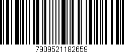 Código de barras (EAN, GTIN, SKU, ISBN): '7909521182659'