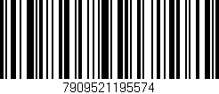 Código de barras (EAN, GTIN, SKU, ISBN): '7909521195574'