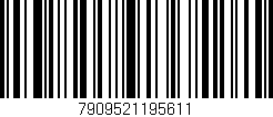 Código de barras (EAN, GTIN, SKU, ISBN): '7909521195611'