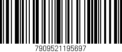 Código de barras (EAN, GTIN, SKU, ISBN): '7909521195697'