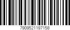 Código de barras (EAN, GTIN, SKU, ISBN): '7909521197158'