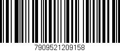 Código de barras (EAN, GTIN, SKU, ISBN): '7909521209158'