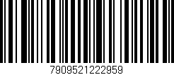 Código de barras (EAN, GTIN, SKU, ISBN): '7909521222959'