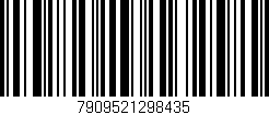 Código de barras (EAN, GTIN, SKU, ISBN): '7909521298435'