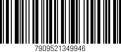 Código de barras (EAN, GTIN, SKU, ISBN): '7909521349946'