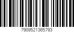 Código de barras (EAN, GTIN, SKU, ISBN): '7909521365793'