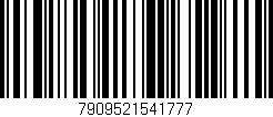 Código de barras (EAN, GTIN, SKU, ISBN): '7909521541777'