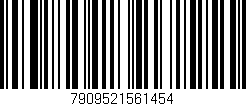 Código de barras (EAN, GTIN, SKU, ISBN): '7909521561454'