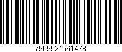 Código de barras (EAN, GTIN, SKU, ISBN): '7909521561478'
