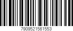 Código de barras (EAN, GTIN, SKU, ISBN): '7909521561553'